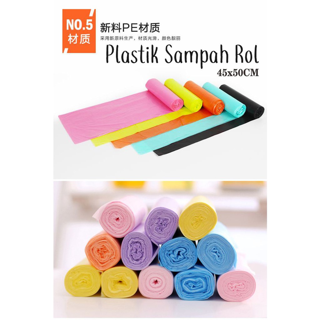 KANTONG SAMPAH PLASTIK SAMPAH ROLL