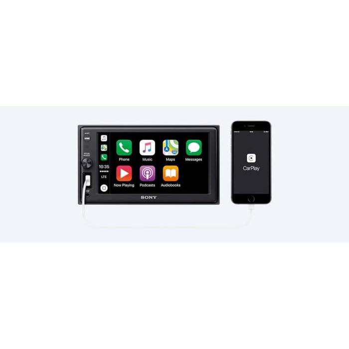 Sony XAV-AX1000 Double din Tape mobil Sony Ori Apple carplay Auto