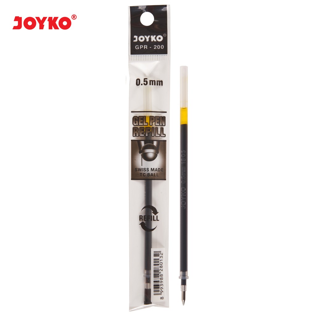 

Refill / Isi Pulpen JOYKO GPR-200 0.5 mm - Joyko GPR-200 Pen Refill 0.5 mm Isi 12 pcs