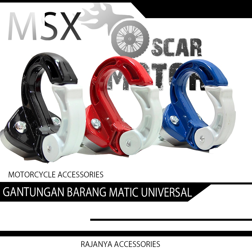 Jual GANTUNGAN BARANG MATIC MODEL Q CONTELAN MOTOR HOOK BESI MOTOR NMAX BEAT MIO VARIO SCOOPY FINO AEROX Indonesia Shopee Indonesia