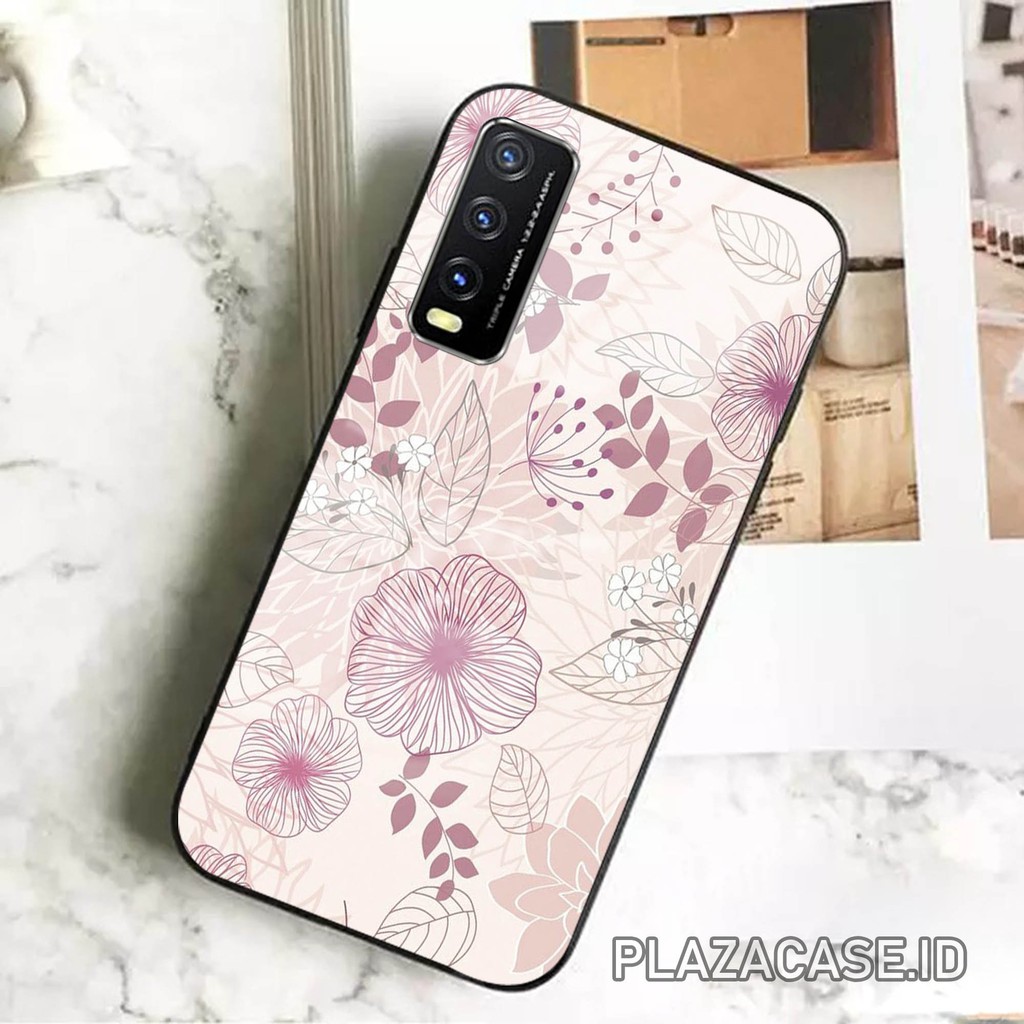 Hand Drawn Flower [K95] for Y12s Y20 Y20S V20 V20SE Y30 Y50 Y12 Y91 Y93 Y95 Y91C Y71 Y53 Y81 S1 V9