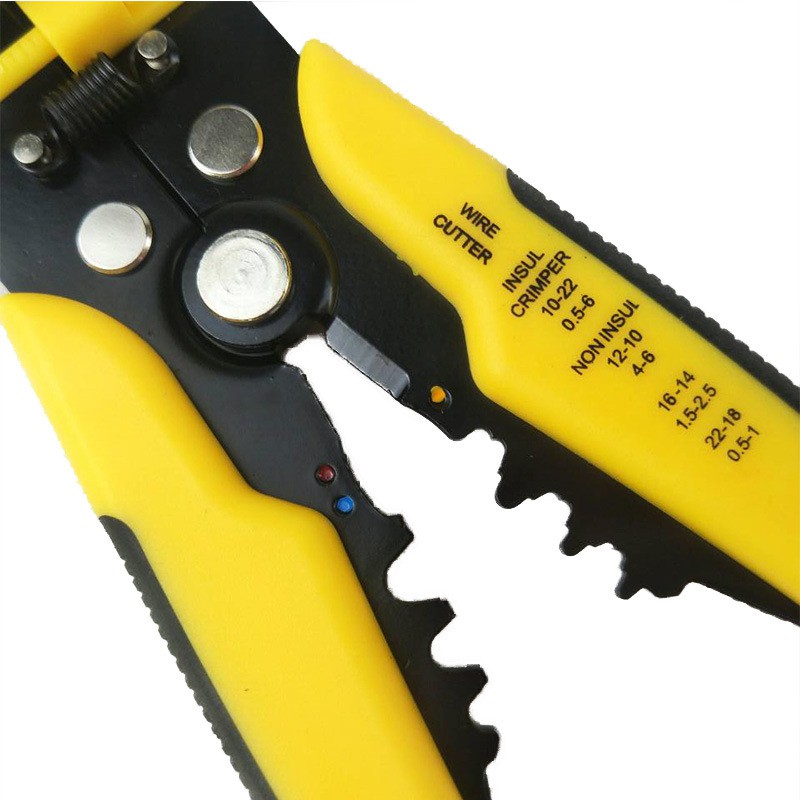 Automatic Wire Stripper Crimper Wire Cuter Pliers Cutting Pressing Potong Electrician Crimping Tool