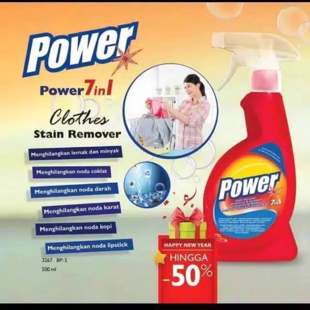 Power 7in1 Stain Clothes Remover My Way 500ml