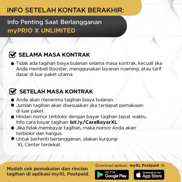 Kartu Perdana Pascabayar Xl Prioritas Platinum X Unlimited Data 500mnt 2 Bulan Shopee Indonesia