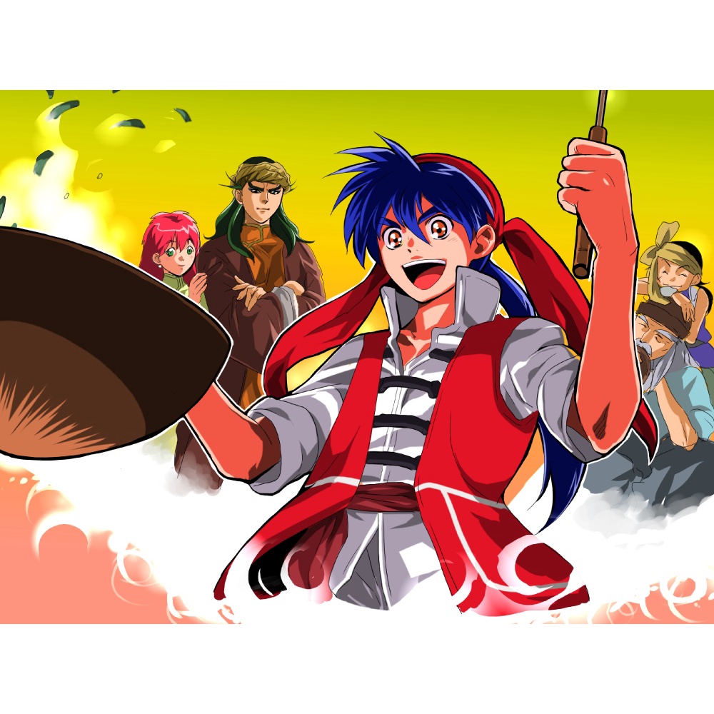 anime series shin chuuka ichiban / new cooking master boy season 2 anime series