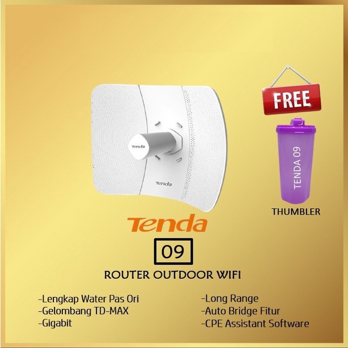 Tenda O9 AP CPE 09 Wireless Router 11ac 23dBi Gigabit Outdoor WiFi 0 9