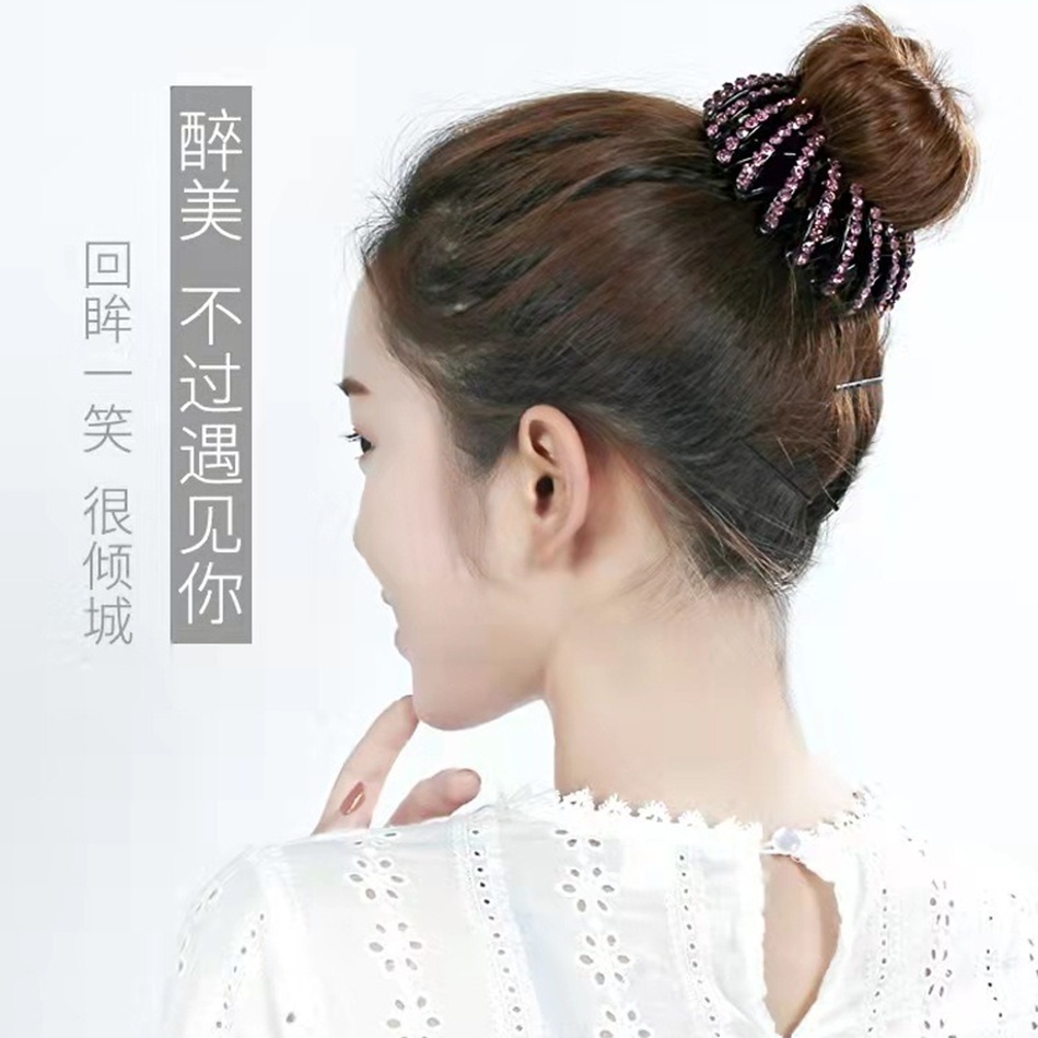 JEPIT RAMBUT KOREA FASHION PREMIUM JEDAI WANITA ELEGAN MOTIF SARANG BURUG ORIGINAL IMPORT JD35#