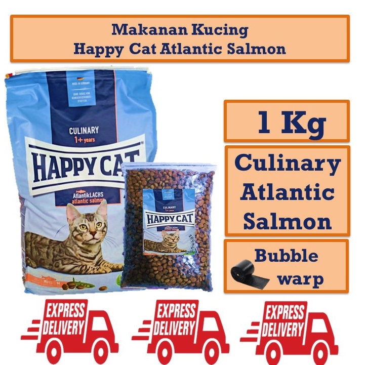 Makanan Kucing Happy Cat Salmon 1 KG HappyCat Atlantic