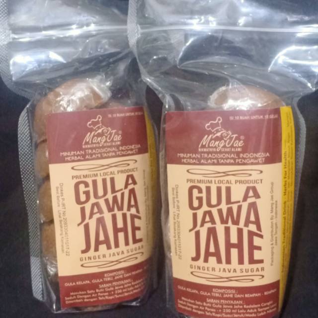 

Gula Jawa Jahe