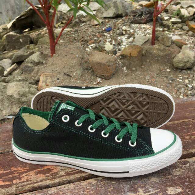 black green converse