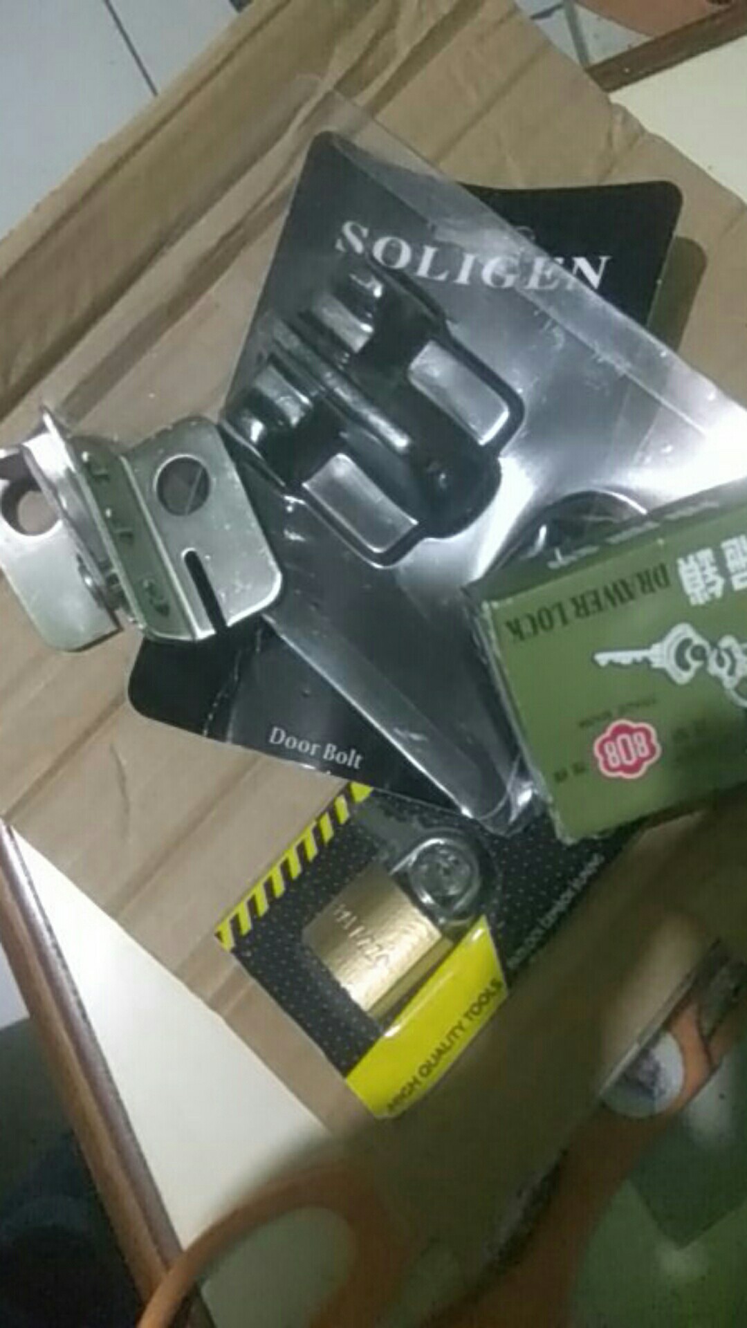 Kunci  Laci 808 Kuningan - Kunci Loker - Kunci Lemari