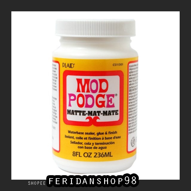 

BT331 MOD PODGE MATTE BEST 8 OZ 236ML BY FERIDANSHOP98