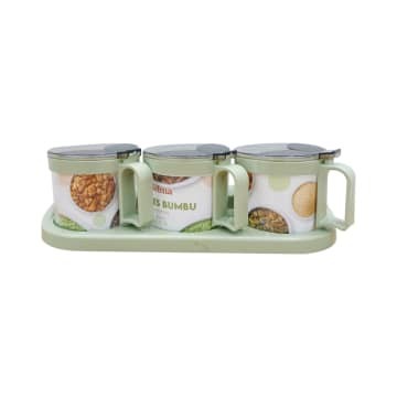 Selma Set 3 Pcs Michigan Tempat Bumbu Dapur Bandung Original Toples