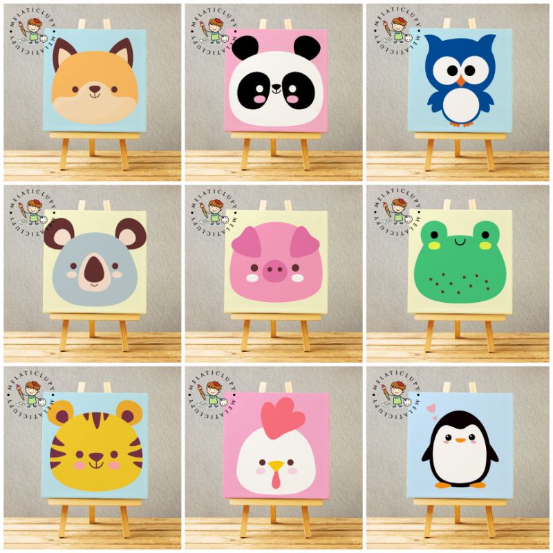 

PAINT BY NUMBER KANVAS MELUKIS KANVAS ANIMAL EDITION