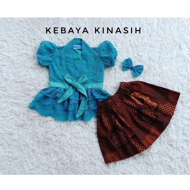 Kebaya Kinasih/Kebaya Brukat Model Terbaru/Kebaya Model Terbaru/Kebaya Cantik Warna Tosca