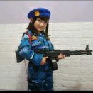 SERAGAM BAJU TNI AU LORENG ANAK ATRIBUT LENGKAP