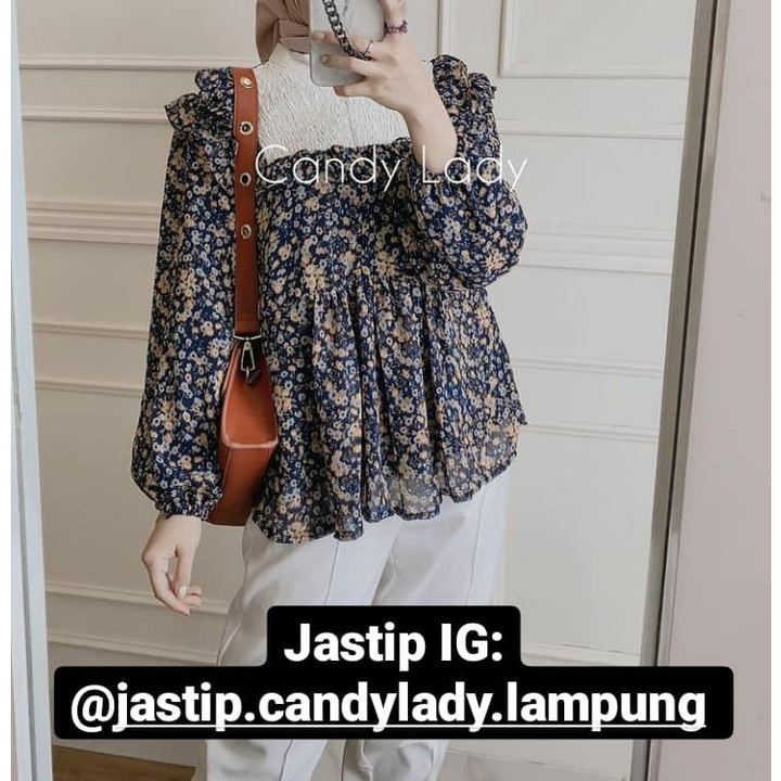Ralita Smock Blouse Candy Lady