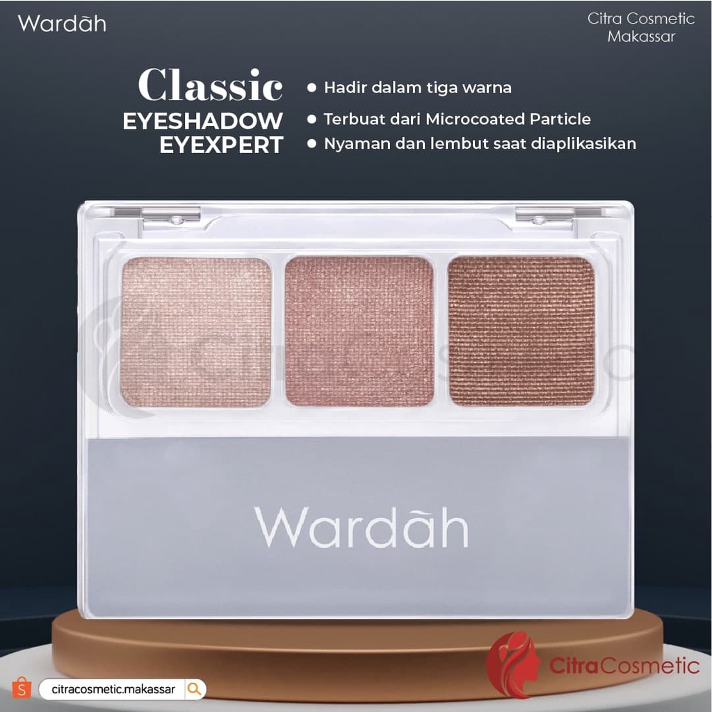 Wardah Eyexpert Eyeshadow Passionate | Nude Classic