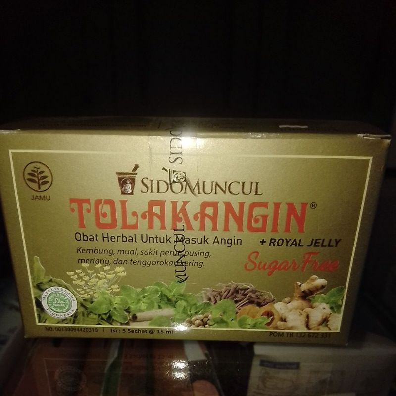 Tolak angin sugar free