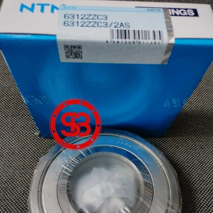 Bearing 6312 ZZ NTN / 6312ZZ C3 NTN JAPAN ORIGINAL