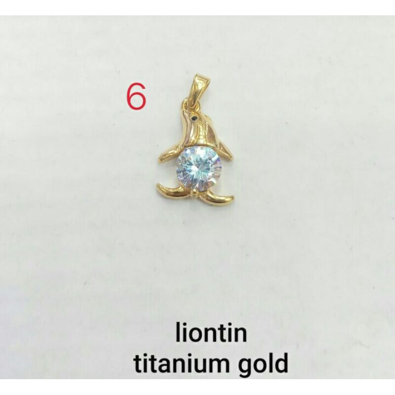 LIONTIN TITANIUM MODEL IKAN BAYAK MOTIF TERBARU