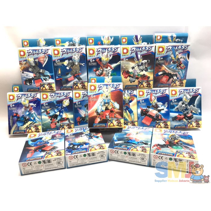 Mainan Anak Lego Brick Decool Series Ultraman Set 16