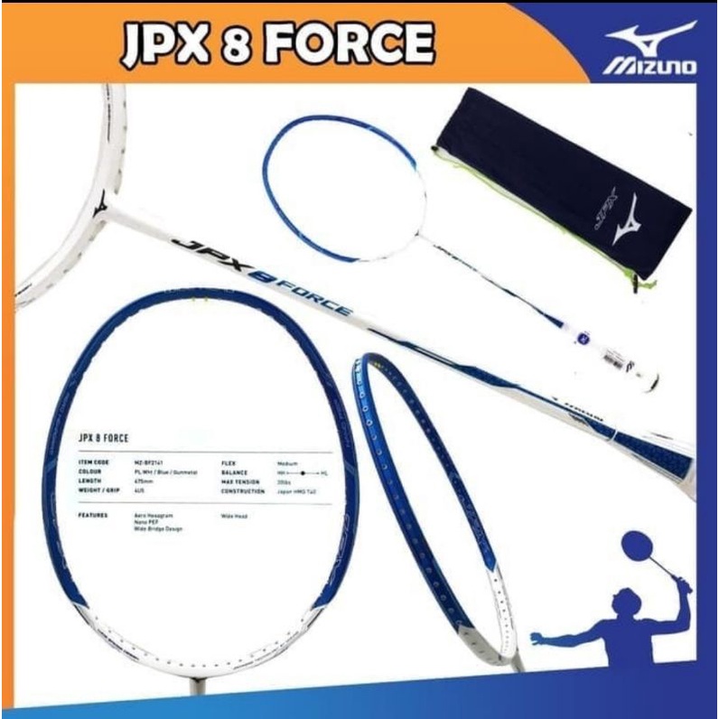 RAKET BADMINTON MIZUNO JPX 8 FORCE