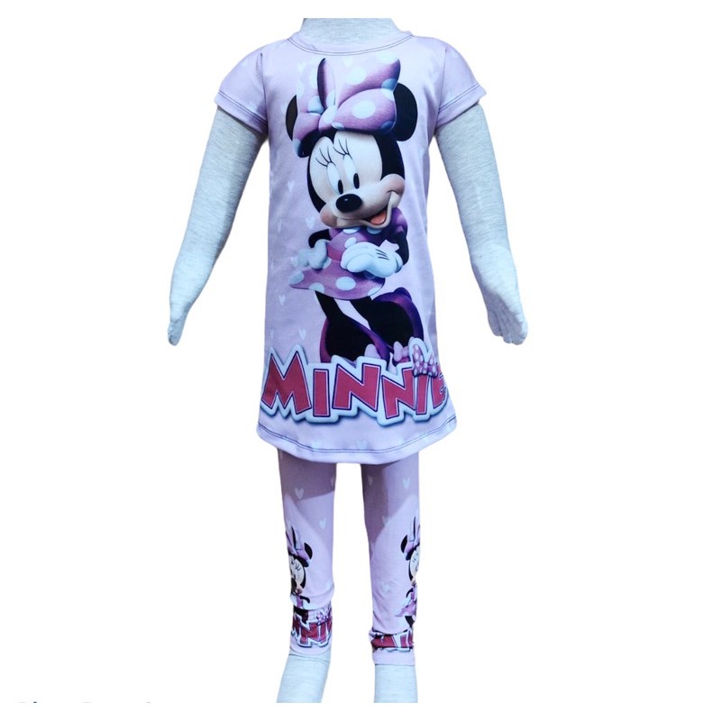 setelan anak perempuan , setelan miniemouse , set baju &amp; , celana anak cewe