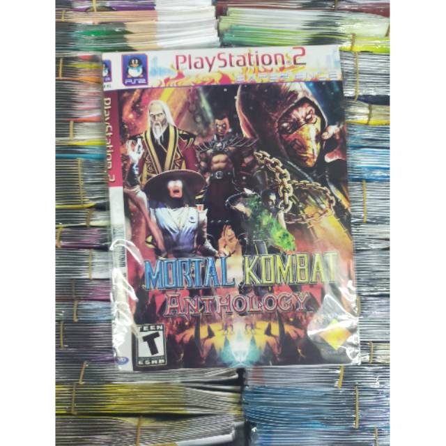 KASET PS2 MORTAL KOMBAT ANTHALOGY BISA FAT/SLIM