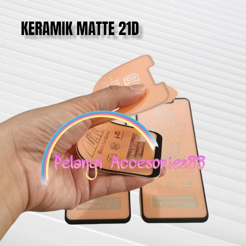 ANTIGORES OPPO A76 / A96 / A36 KERAMIK MATTE 21D ANTI GORES ANTI GLARE