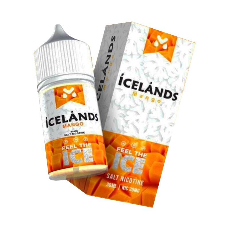 ICELANDS Mango Salt Nic E-Liquid 30ML 30MG [vape/rokok elektrik]