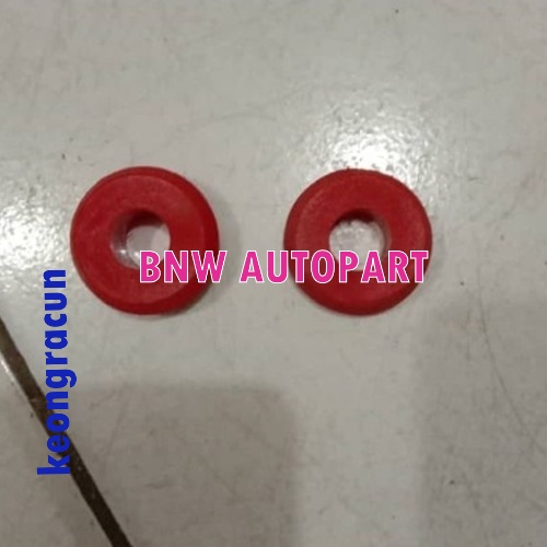 Karet shokbeker depan/rata(bahan silicon merah) kijang,L300,PS dll.