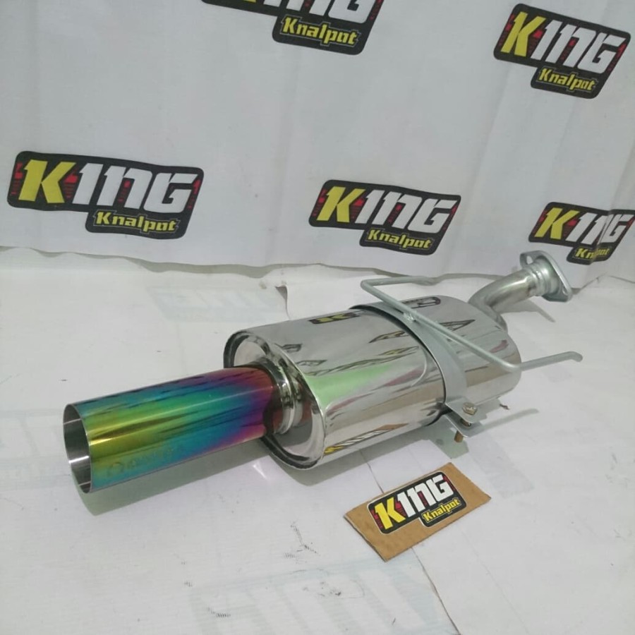 knalpot all New BRIO Knalpot bolt on Brio knalpot mobil Omega Brio