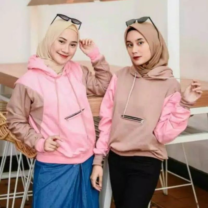 ALYA HOODIE || SWEATER HOODIE ZIPPER #ALY