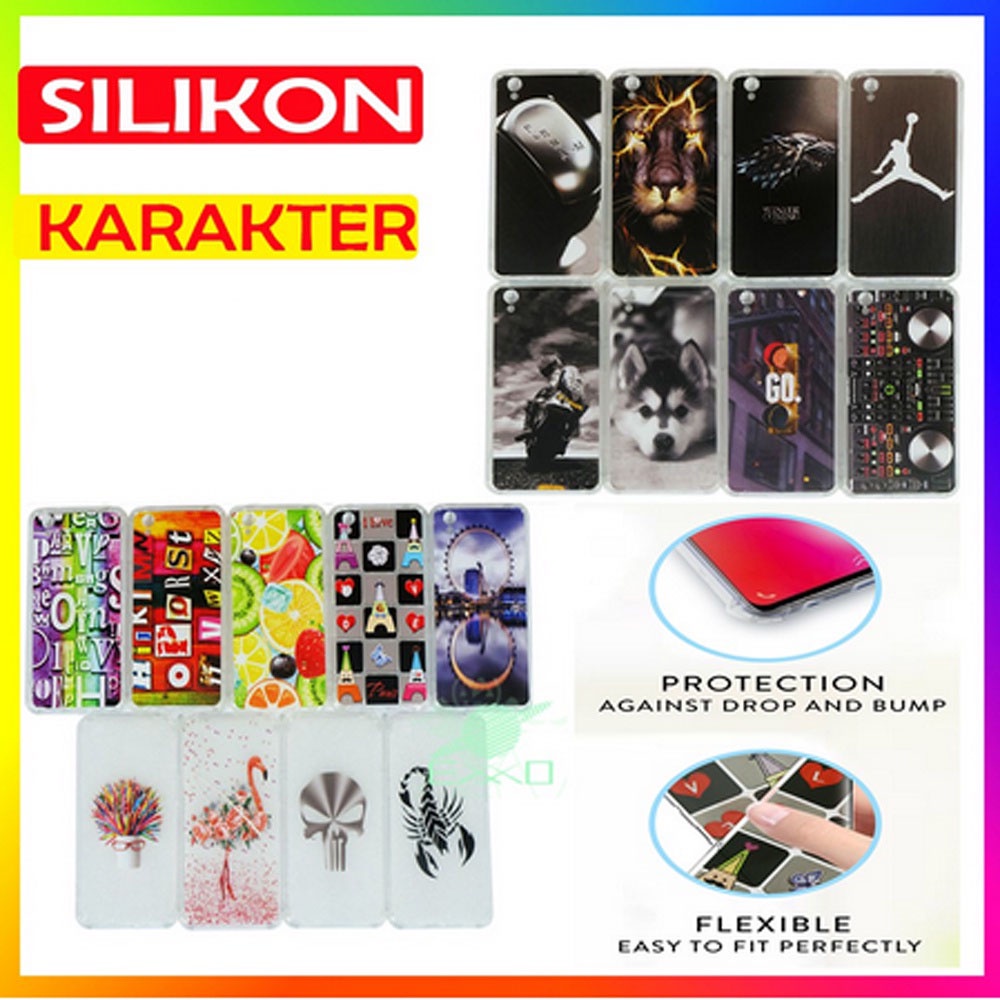 Ultrathin Asus Zenfone Live ZB501KL Case Casing Anti Shock 3D Motif Softcase Gambar Silikon Handphone Kasing HP  Sarung Kesing Antishock Softshell Soft Silicon Jelly CaseCase Silikon Handphone Asus Zenfone Live Zb501kl Casing Silicone Soft Case Kesing