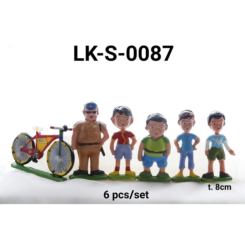 LK S 0087 Topper Mainan KARAKTER Lokal Shiva Shopee Indonesia