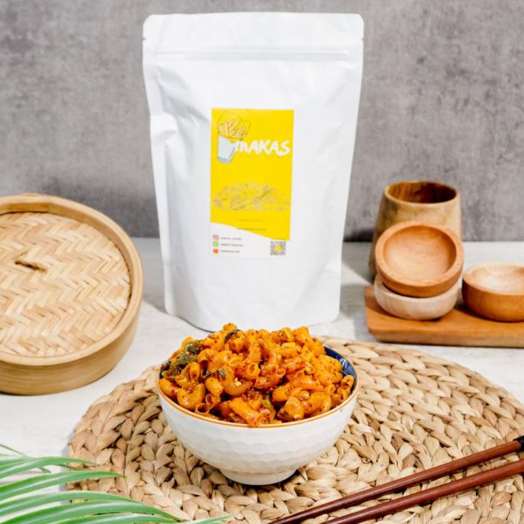 

New Recommended--Makas - Makaroni bantet makaroni bantat makaroni pedas daun jeruk makaroni pedes daun jeruk makaroni cikruh makaroni pedas 250g