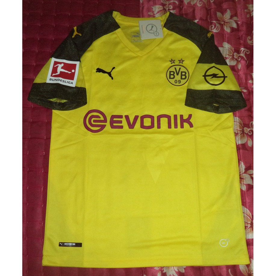 Jersey Borrusia Dortmund Home 18/19 Full Patch Bundes Liga Retro