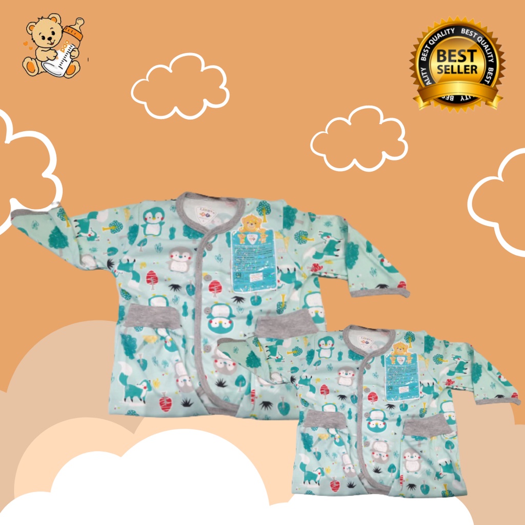 PAKET BAJU BAYI NEWBORN LIBBY MOTIF