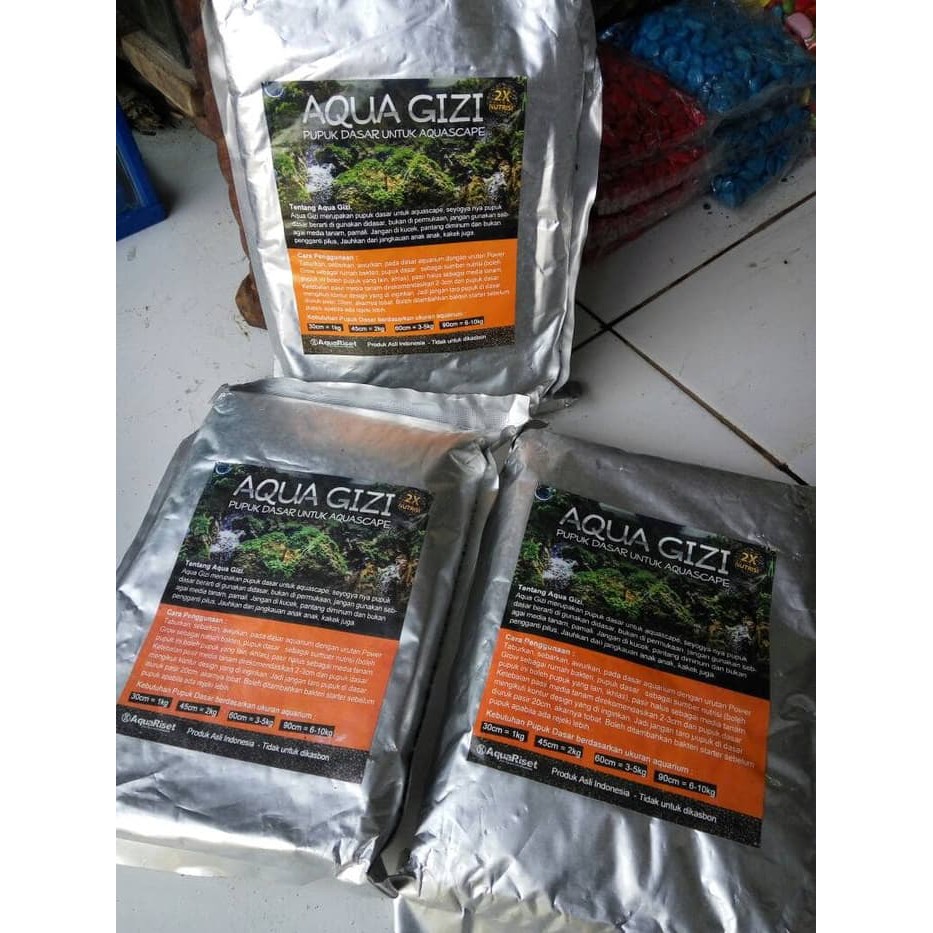 Aquagizi Pupuk Dasar Untuk Aquascape Pupuk48 Shopee Indonesia