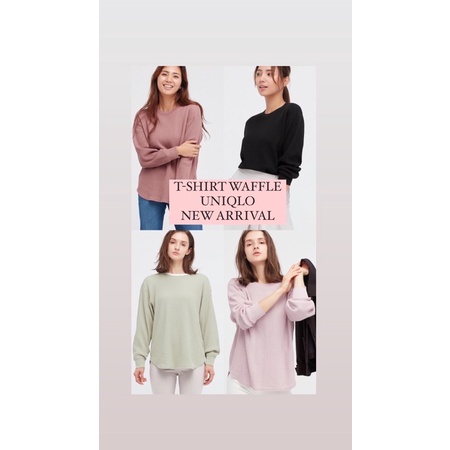 TSHIRT WAFFLE UNIQLO ORI 