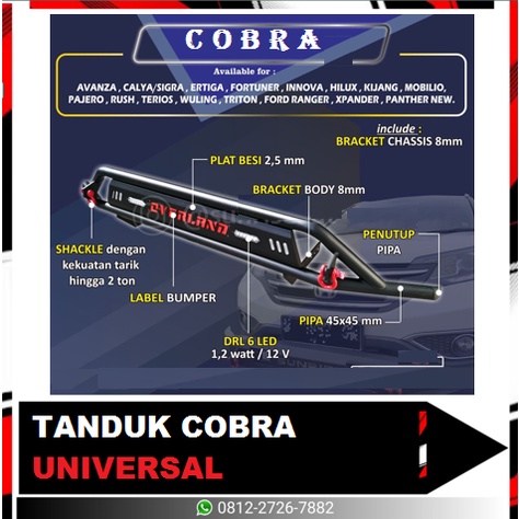 TANDUK COBRA UNIVERSAL