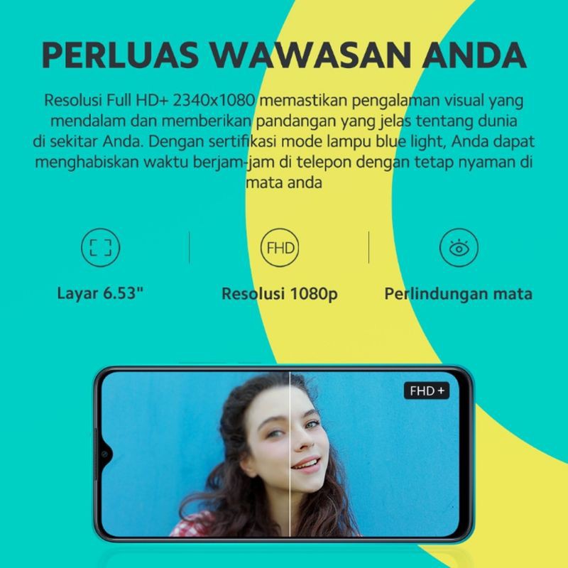 XIAOMI REDMI 9 4/64 RAM 4GB ROM 64GB & RAM 3/32 GARANSI RESMI-5