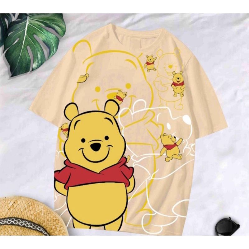 KAOS WANITA DEWASA POOH