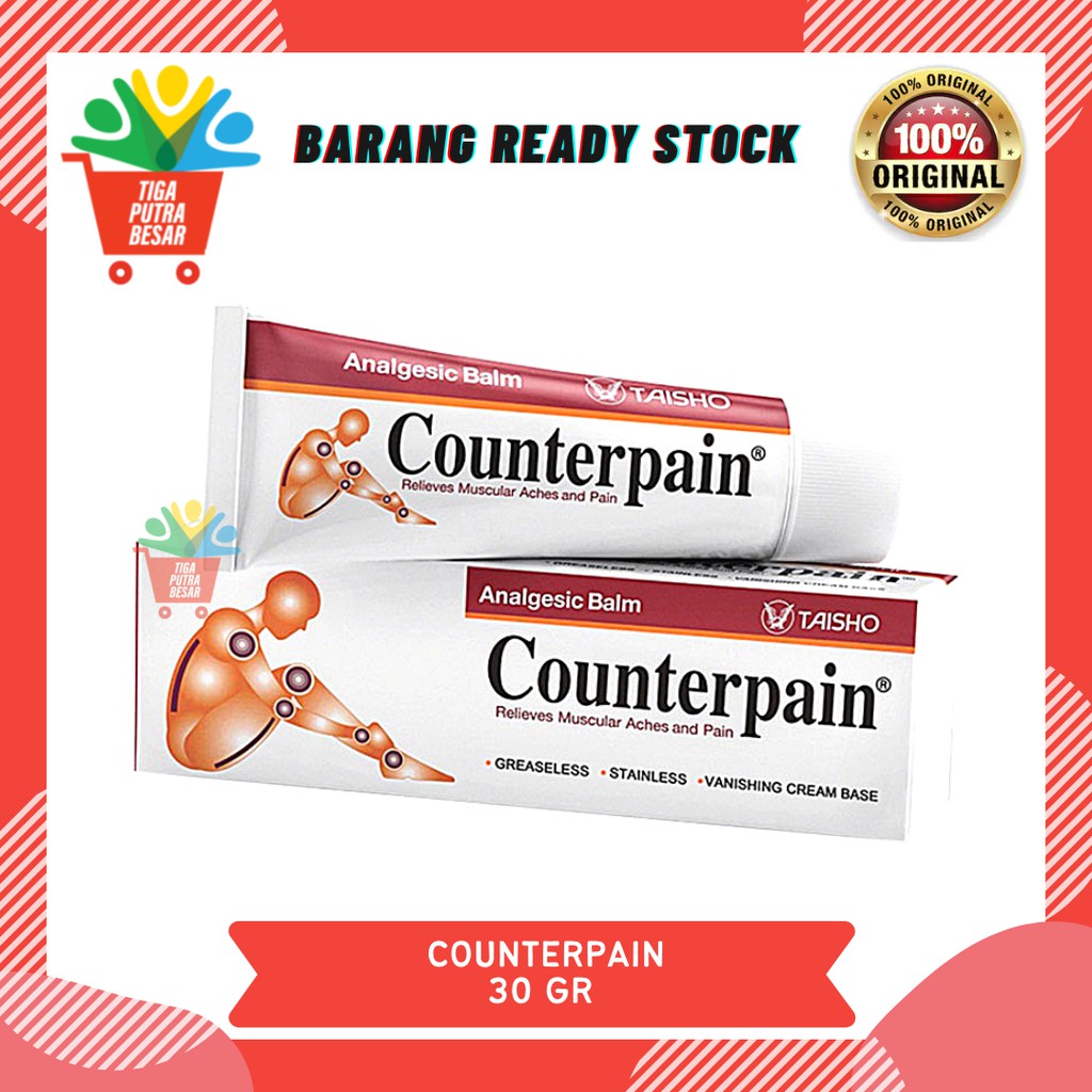 COUNTERPAIN 30 GR / CREAM NYERI OTOT / SALEP NYERI SENDI