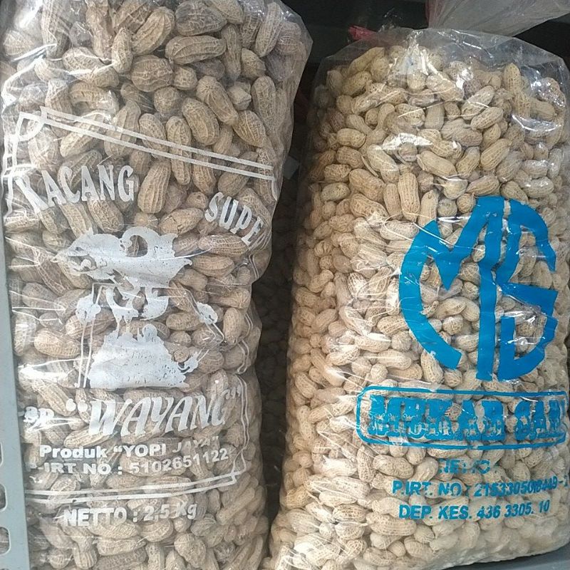 

kacang sangrai 1 ball isi 2,5kg
