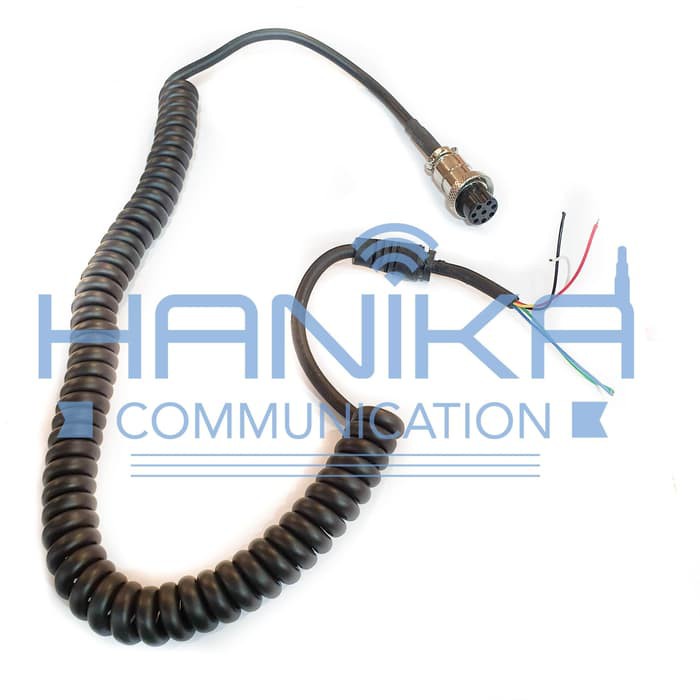 Kabel Mic Rig Alinco DR-135 DR-138 DR735 DR135 DR138 Hand Extra Spiral