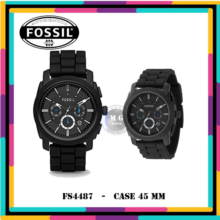 Jam Tangan Pria Fossil Original FS4487 FS 4487 Machine Chrono MURAH