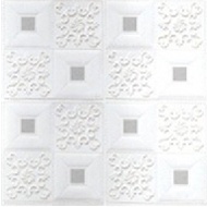 ✧YUKSHOPING✧ Wallpaper Dinding 3d Motif Gambar Wallfoam Dekorasi Kamar Murah R535-CLASSIC SILVER