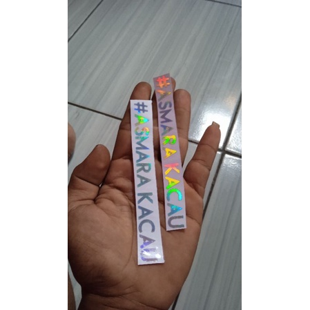 stiker cutting #smara kacau